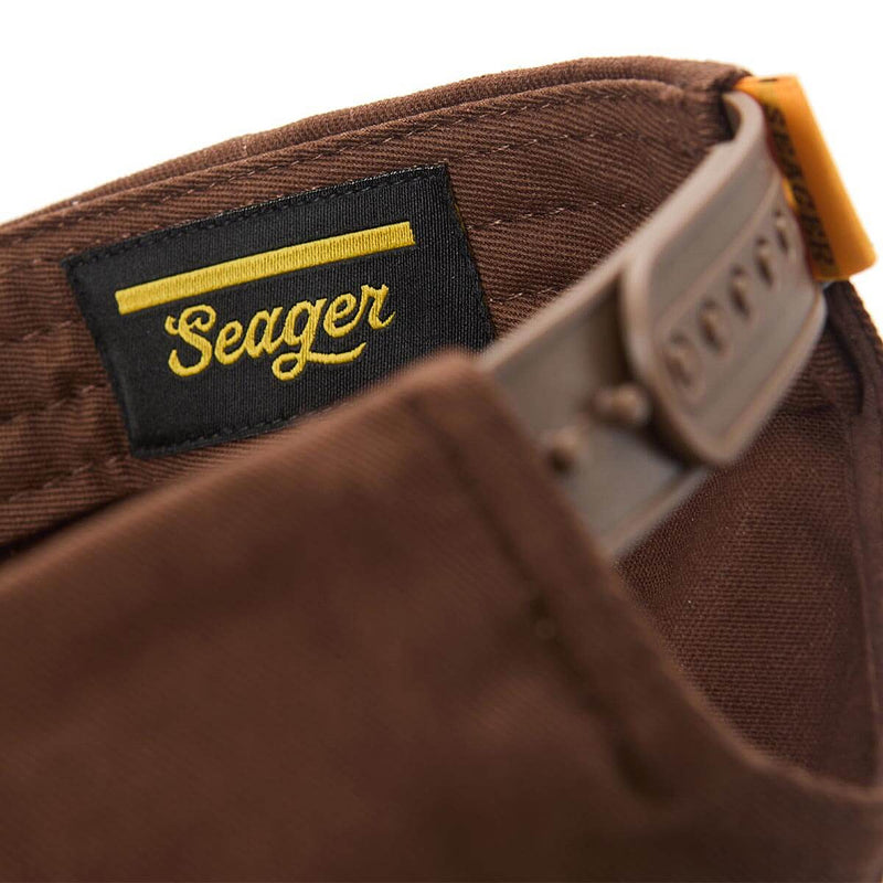 Seager Inc Men's Brown Western Cap