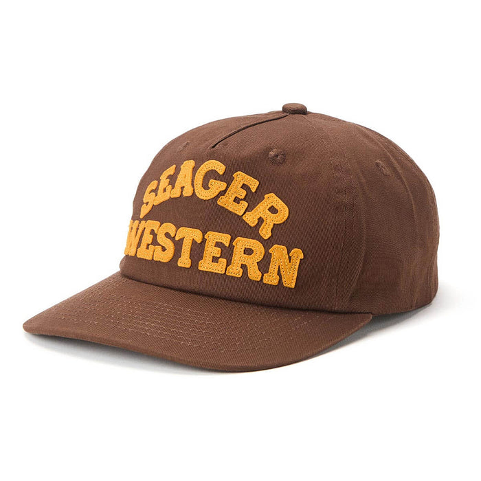 Seager Inc Men's Brown Western Cap