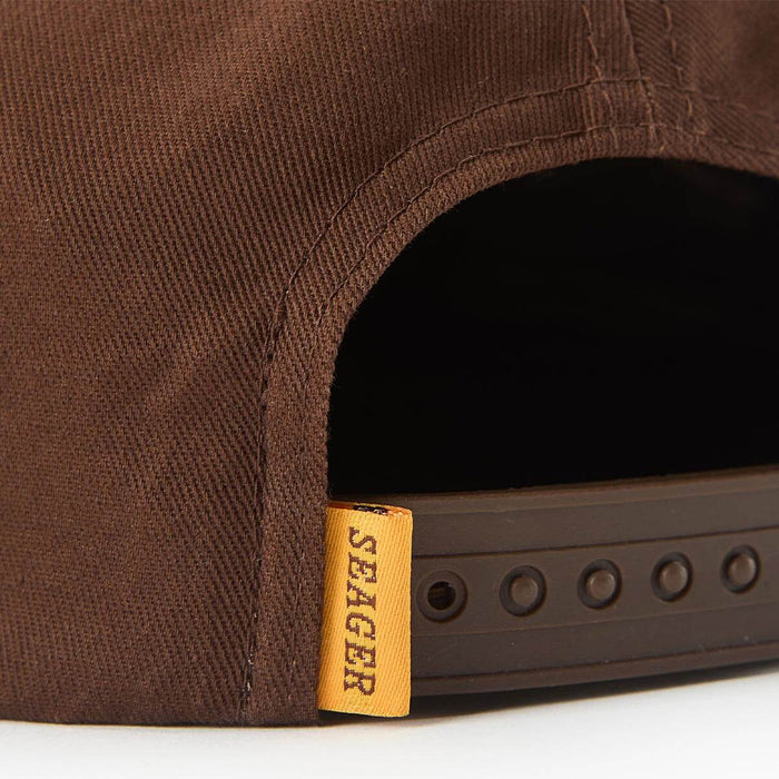 Seager Inc Men's Brown Western Cap
