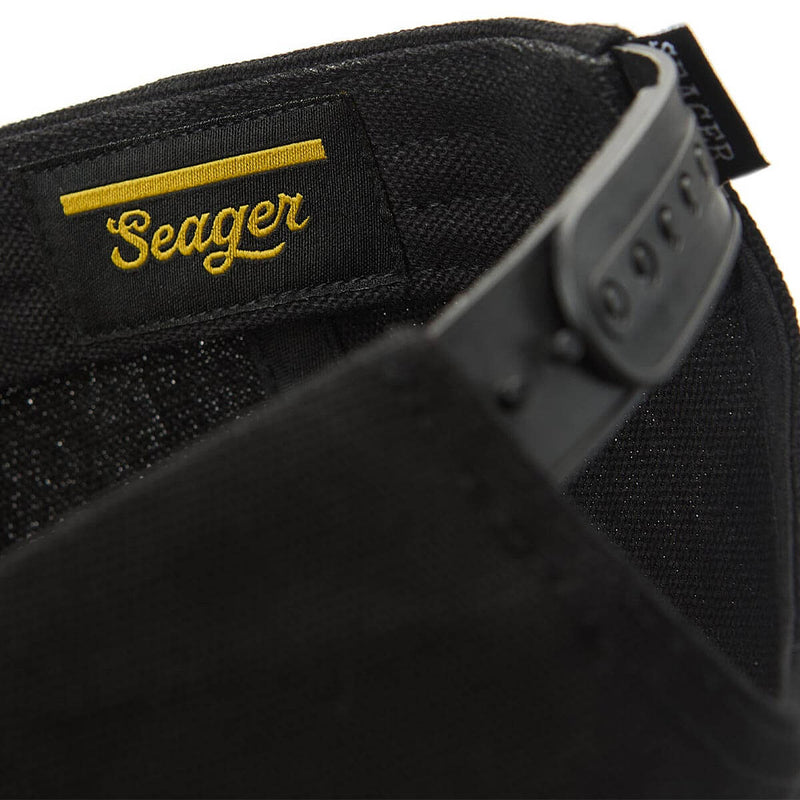Seager Inc Men's Wilson Black Cap