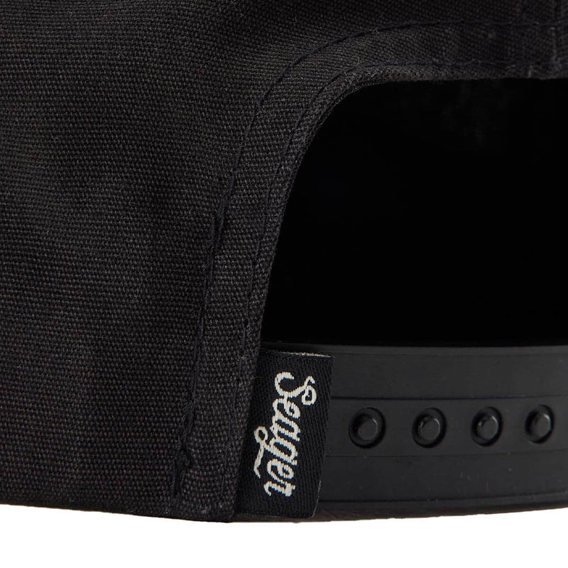 Seager Inc Men's Black Badge Cap