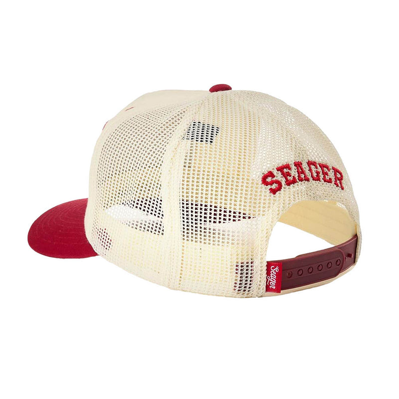 Seager Inc Men's Red Keep It Country Cap