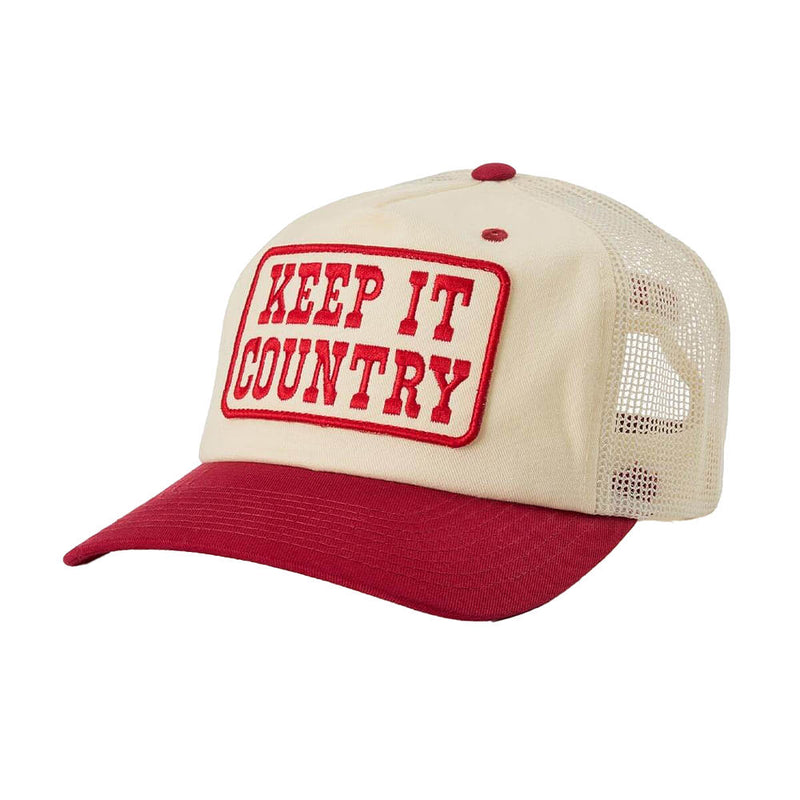 Seager Inc Men's Red Keep It Country Cap