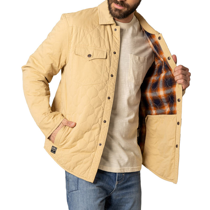 Kimes Ranch Men's Dickson Tan Shacket