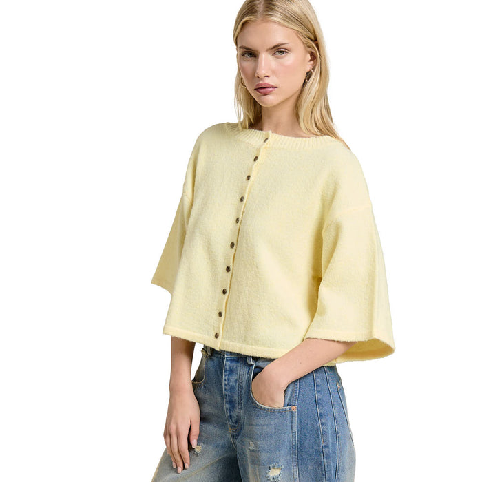 Mimosa Women's Butter Button Front Cardigan