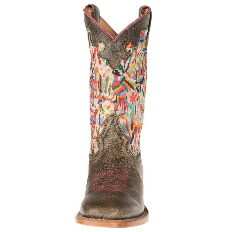 Macie Bean Boots Kid's Black Cracktacular Boots