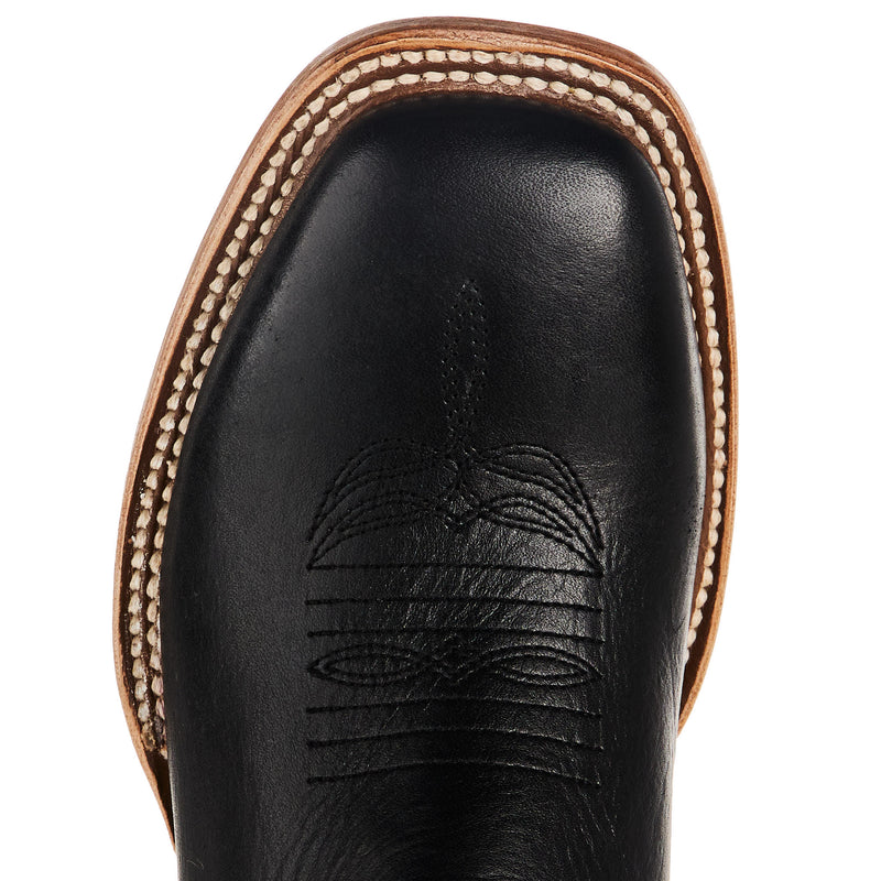Macie Bean Dylan Black Water Square Toe Cowgirl Boot