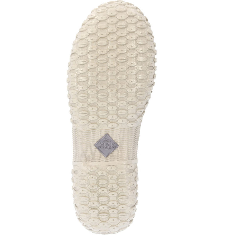 Muck Women's Grey Purple Flower Rubber Boot