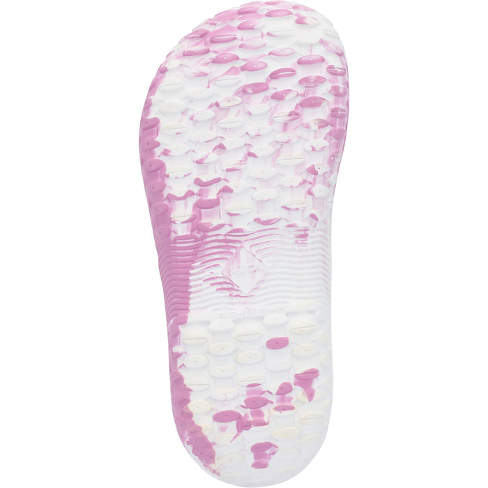 Muck Muck Youth ter Lite Clog Pink and White Swirl