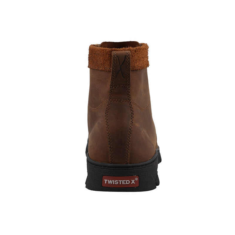 Twisted X Men's 6in Unlined Soft Moc Toe Work Boot