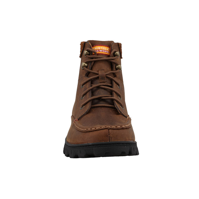 Twisted X Men's 6in Unlined Soft Moc Toe Work Boot