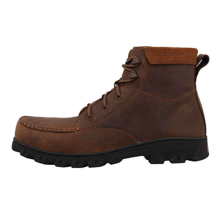 Twisted X Men's 6in Brown Moc Nano Toe Work Boot