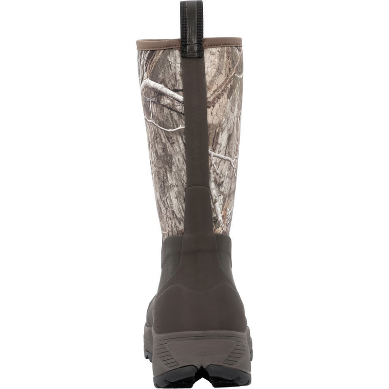 Muck Men's OutMax 12in Mossy Oak Slip On Rain Boot