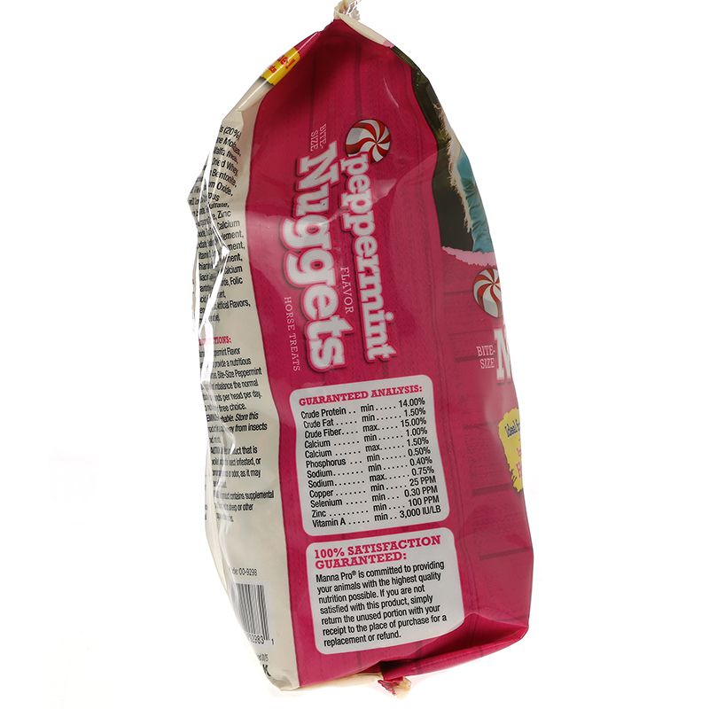 Manna Pro Bite-Size Nuggets Peppermint 1lb