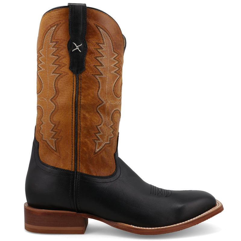 Twisted X Men`s Rancher Black 12in Pumpkin Top