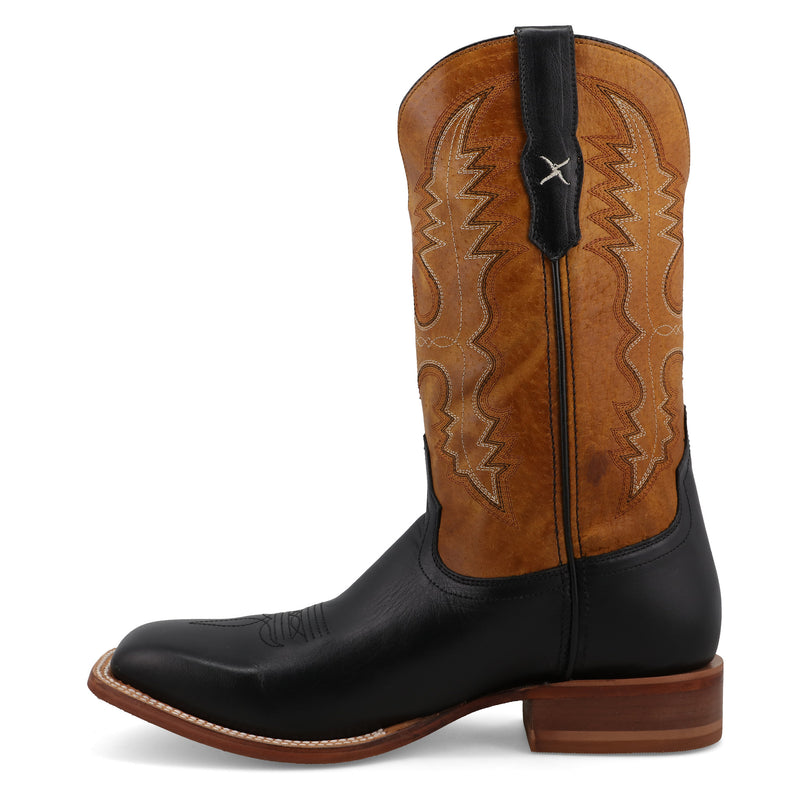 Twisted X Men`s Rancher Black 12in Pumpkin Top