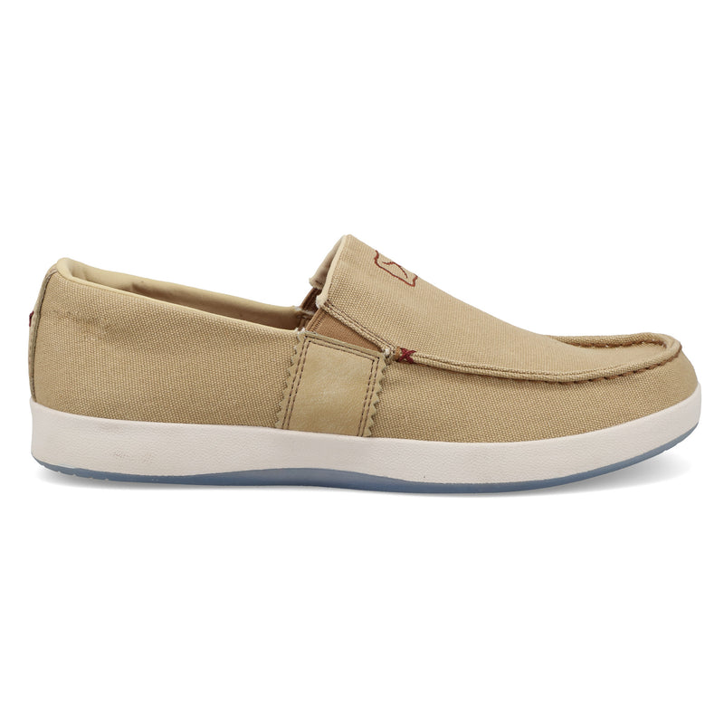 Twisted X Men's Khaki Slip On Casual Shoe