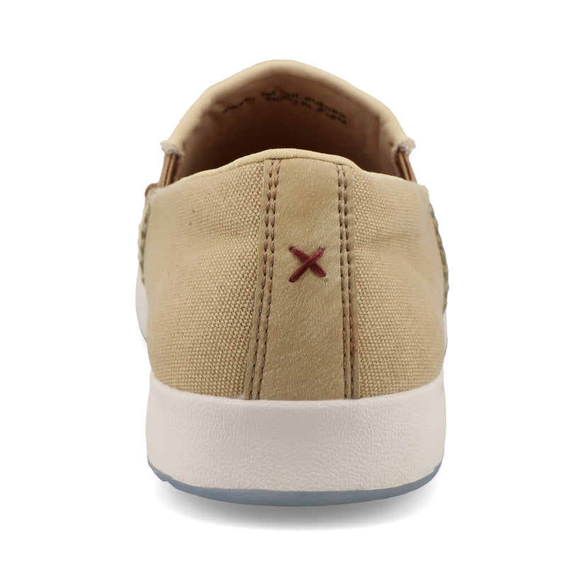 Twisted X Men's Khaki Slip On Casual Shoe