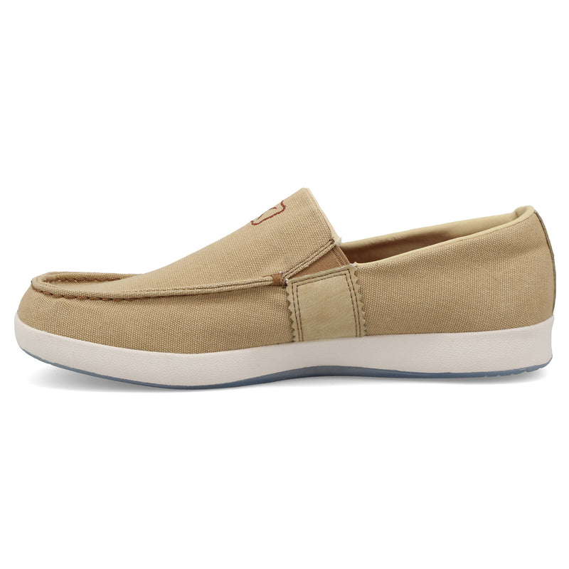 Twisted X Men's Khaki Slip On Casual Shoe