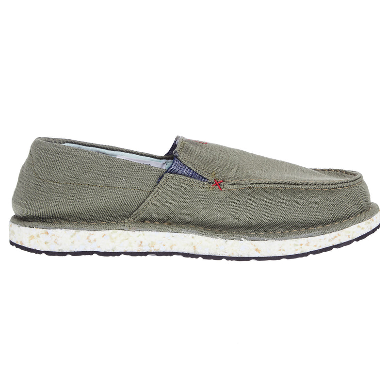 Twisted X Mens Circular Project Green SlipOn Shoe