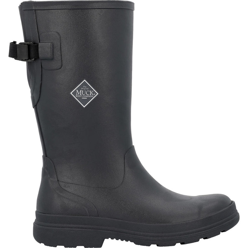 Muck Women's Rainscape 12In Black Rubber Rain Boot
