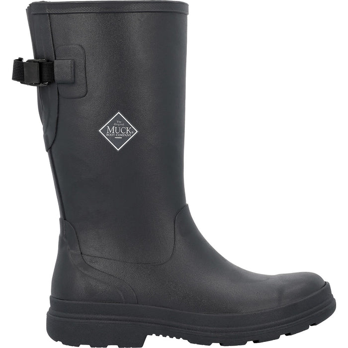 Muck Women's Rainscape 12In Black Rubber Rain Boot