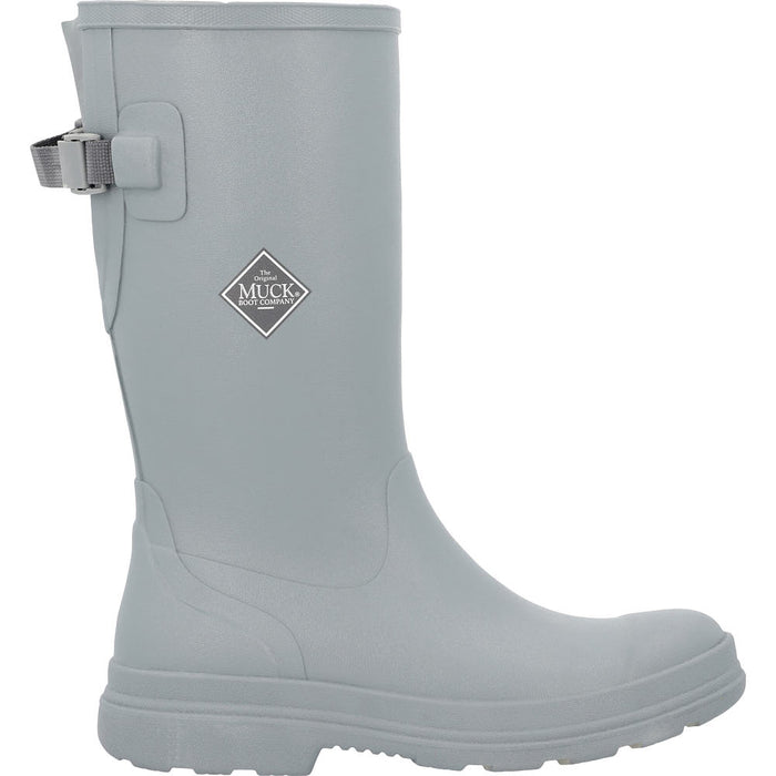 Muck Women's Rainscape 12In Grey Rubber Rain Boot