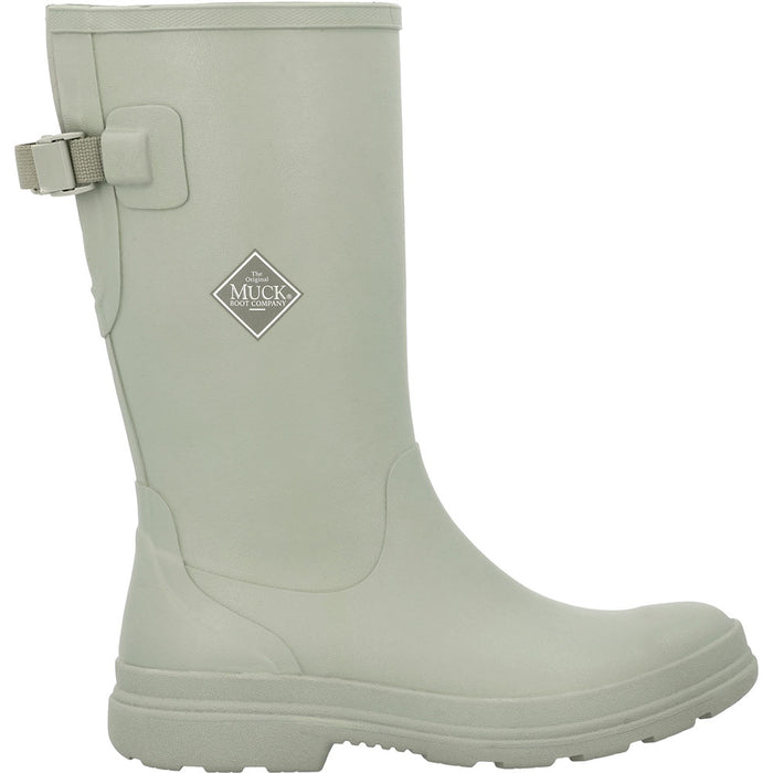 Muck Women's Rainscape 12In Green Rubber Rain Boot