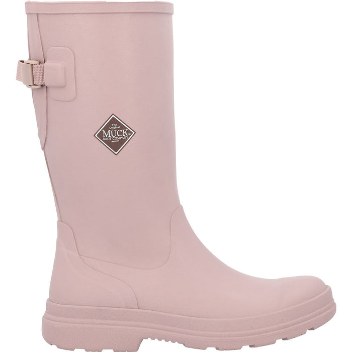Muck Women's Rainscape 12In Pink Rubber Rain Boot