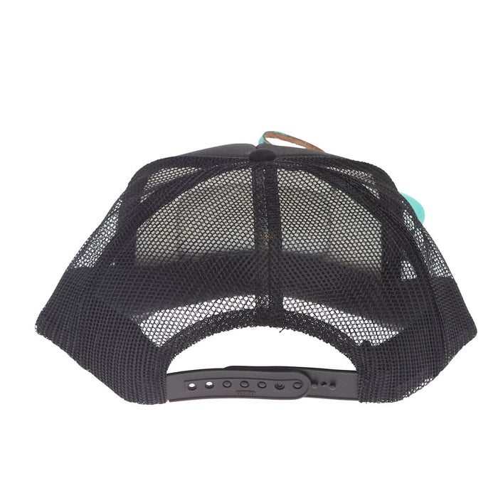 Mcintire Saddlery Checkered Black Foam Cap