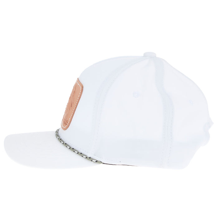 Mcintire Saddlery Natural Floral with Cord Cap