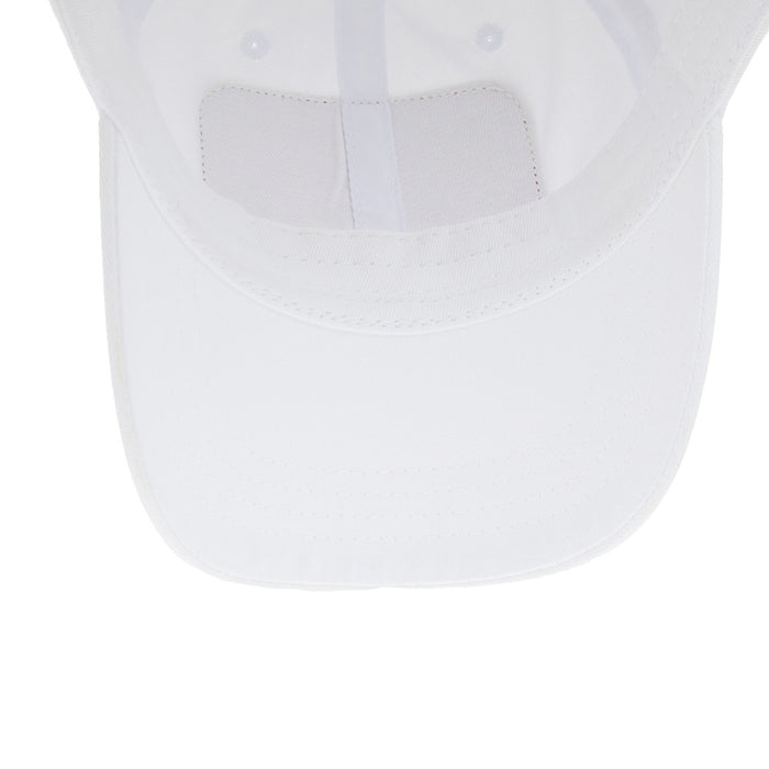 Mcintire Saddlery Navy Bow White Cap