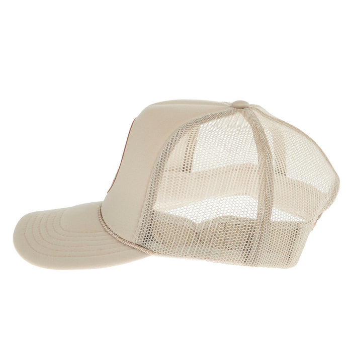 Mcintire Saddlery Turquoise Needlepoint Cream Foam Cap