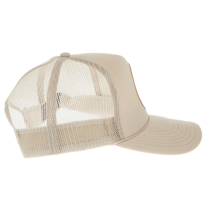 Mcintire Saddlery Turquoise Needlepoint Cream Foam Cap