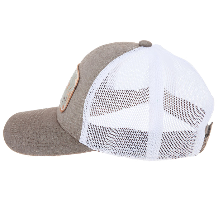 Mcintire Saddlery Women's Brown and White Amarillo Aztec Cap