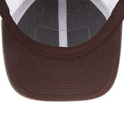 Mcintire Saddlery Brown and White Chunk Cap
