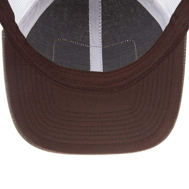 Mcintire Saddlery Brown and White Chunk Cap