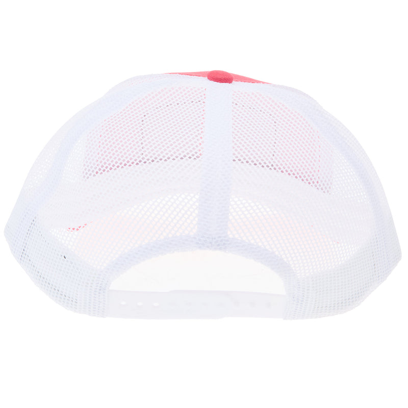 Mcintire Saddlery Coral and White Wildflower Cap