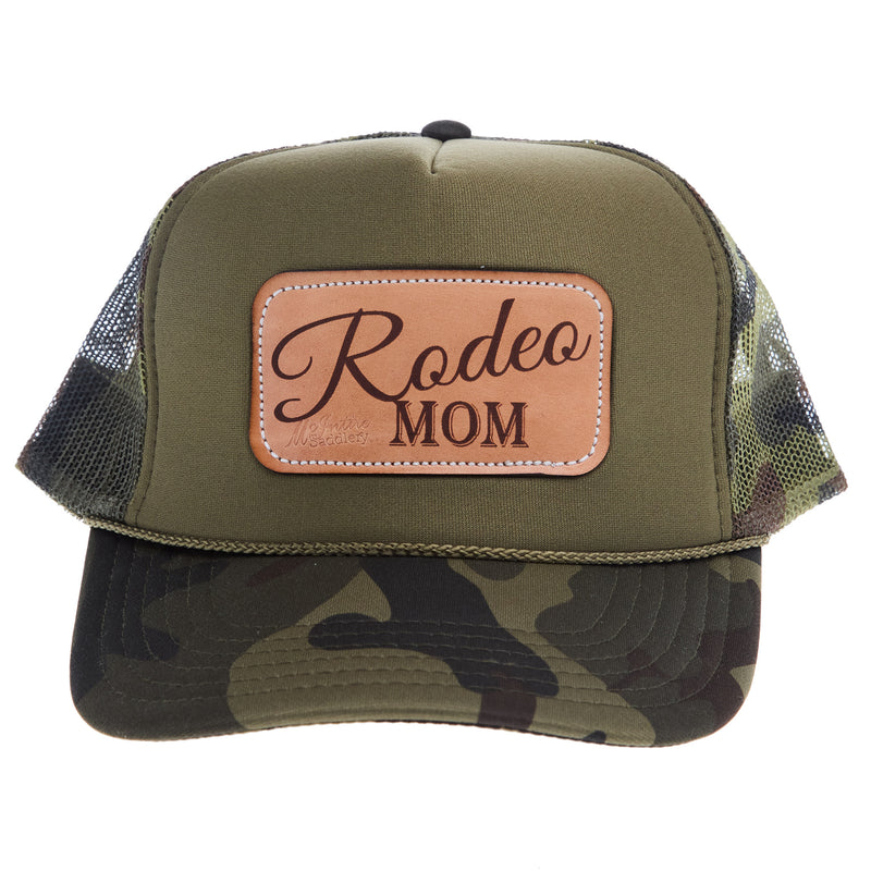 Mcintire Saddlery Women's Camo Rodeo Mom Cap