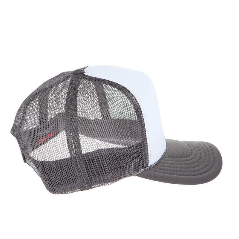 Mcintire Saddlery Hitchin Post White & Grey Cap