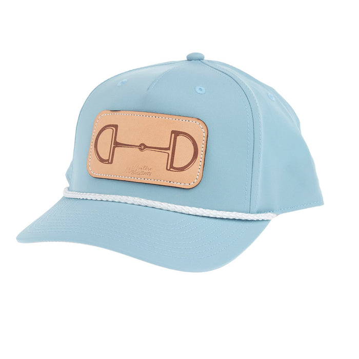 Mcintire Saddlery Snaffle Bit Blue Cap