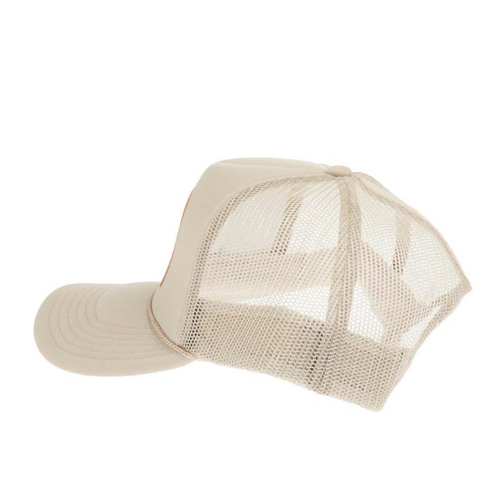 Mcintire Saddlery Turquoise Bow Cream Foam Cap