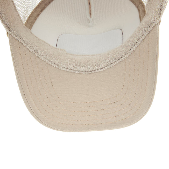 Mcintire Saddlery Turquoise Bow Cream Foam Cap