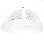 Mcintire Saddlery Heather Gray Cap with Pink Aztec Leather Patch