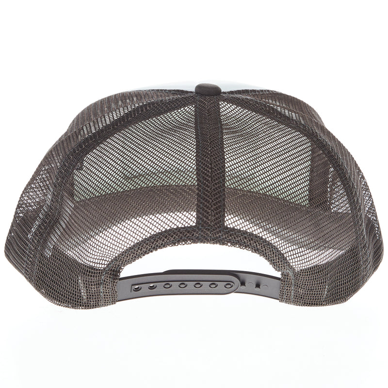 Mcintire Saddlery White and Grey Howdy Foam Trucker Cap