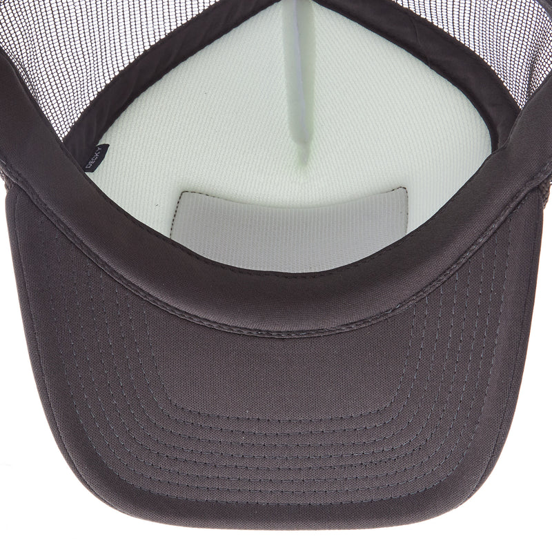 Mcintire Saddlery White and Grey Howdy Foam Trucker Cap