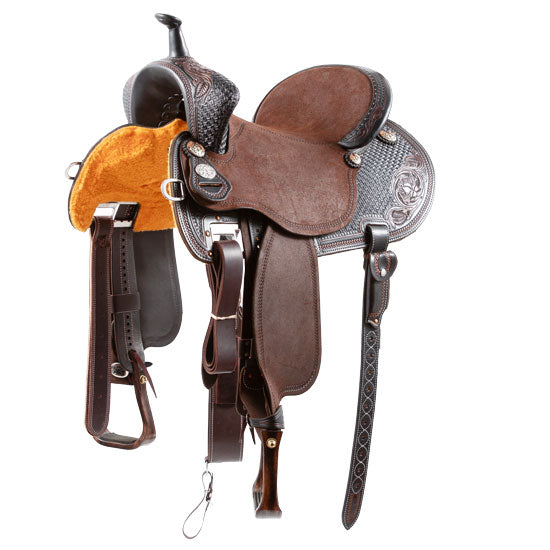 Martin Saddlery Natural FX3 15in Barrel Saddle