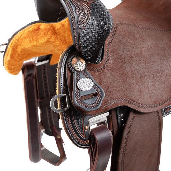 Martin Saddlery Natural FX3 15in Barrel Saddle