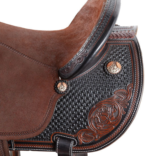 Martin Saddlery Natural FX3 15in Barrel Saddle