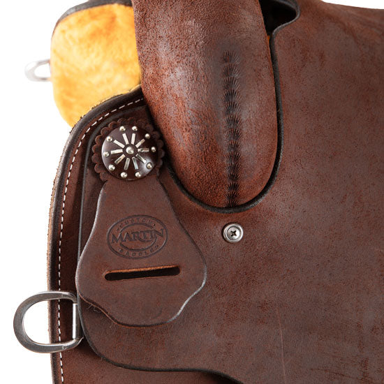 Martin Saddlery Chocolate All Around 15in Saddle
